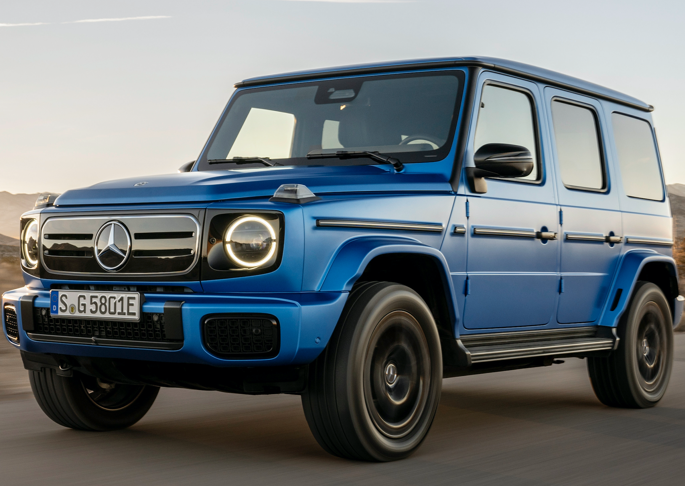 NOVÉ BRUTÁLNÍ ELEKTRO - MERCEDES G 580 EQ