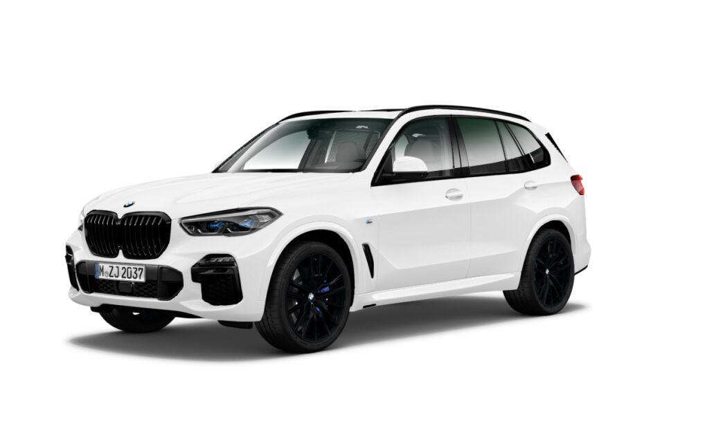 BMW X5 M50d xDRIVE - bílá alpine