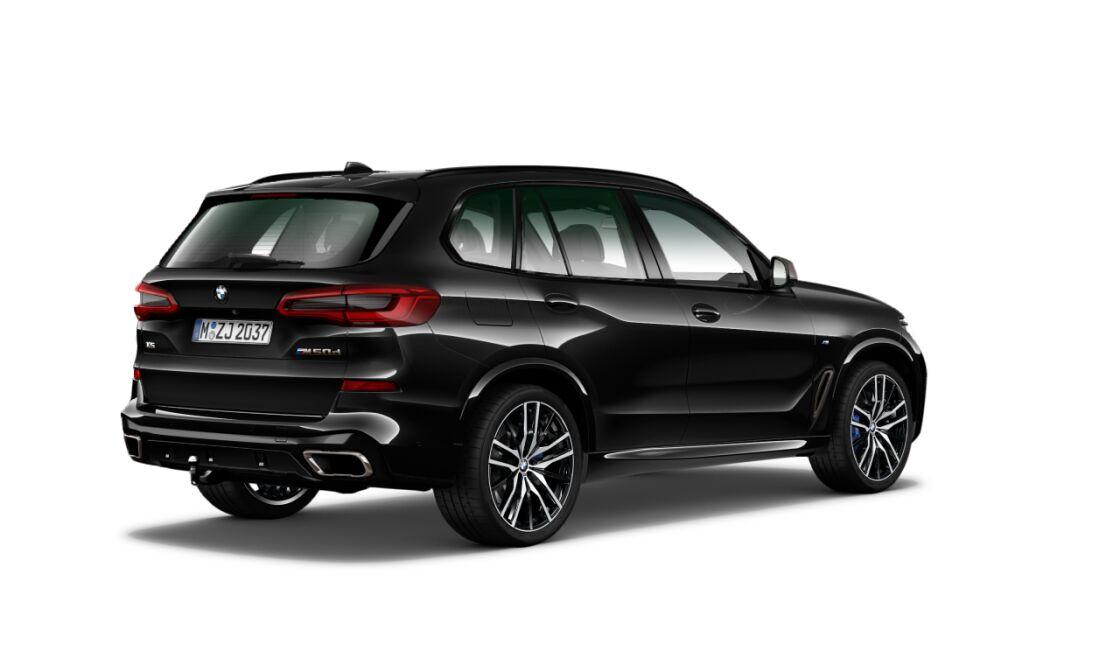 BMW X5 M50d xDRIVE - černá sapphire metalíza