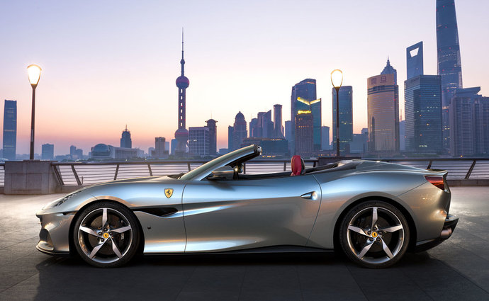 Ferrari Portofino - novinka, modernizované Ferrari. 