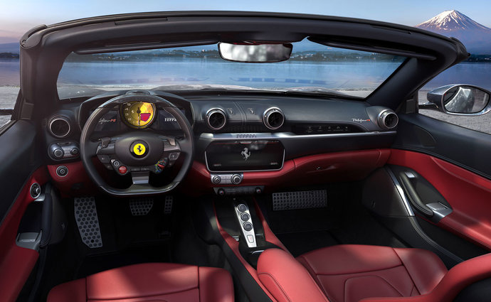 Ferrari Portofino - novinka, modernizované Ferrari. 