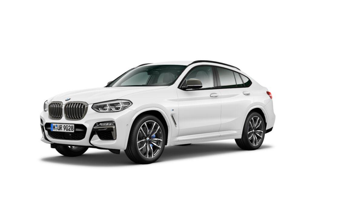 BMW X4 M40i - bíla Alpine White, nákup online, předváděcí auto skladem, sleva 20%