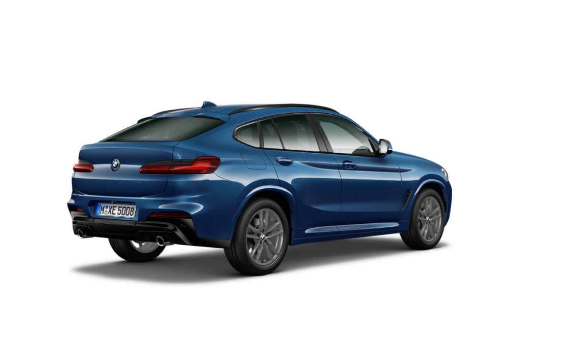 BMW X4 xDrive20d -modrá Phytonic Blue metalíza, nákup online, předváděcí auto skladem, sleva 20%