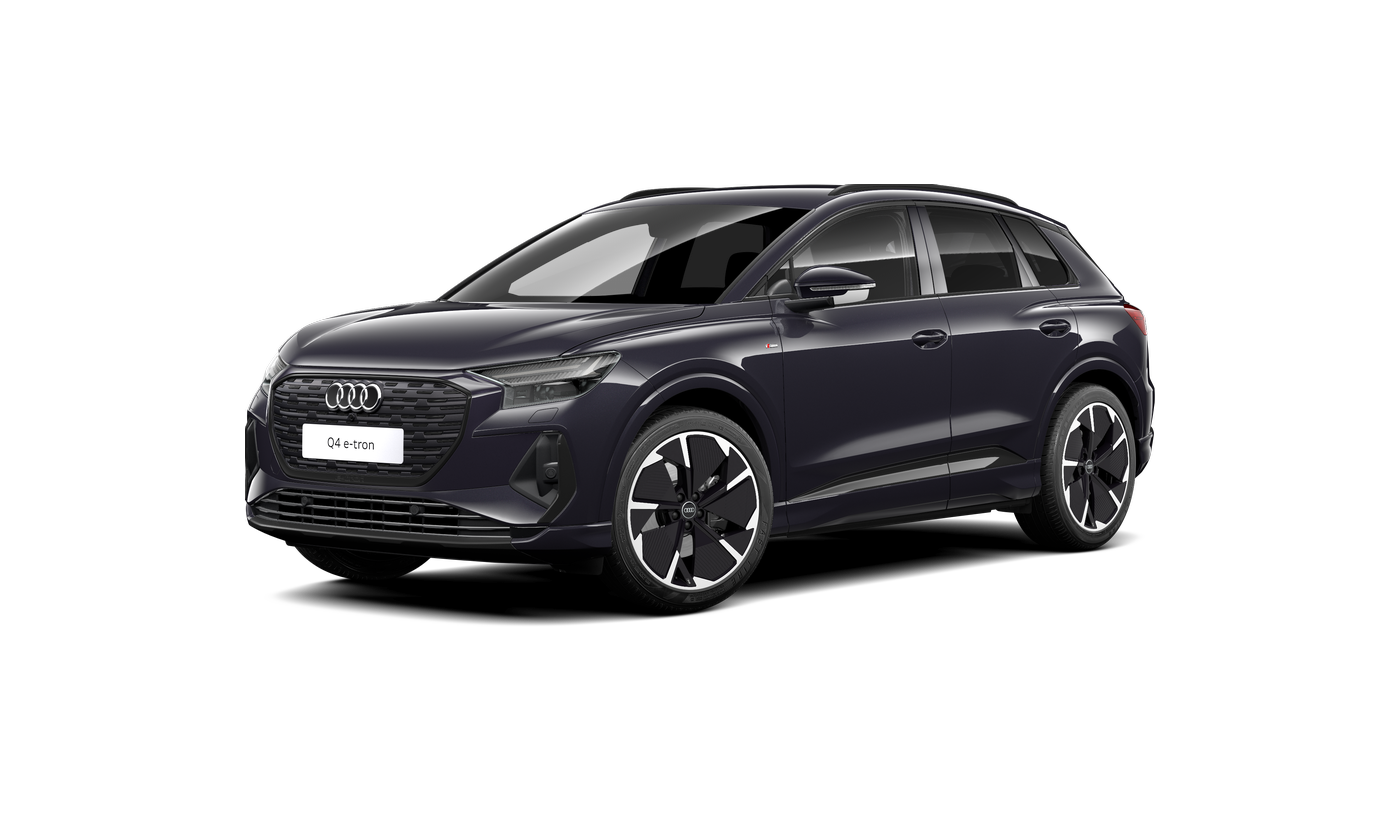 Audi Q4 e-tron 50 quattro S-line | nový elektromobil | moderní stylové městské SUV | čisté elektro auto pro každý den | první objednávky online | virtuální autosalon AUTOiBUY.com