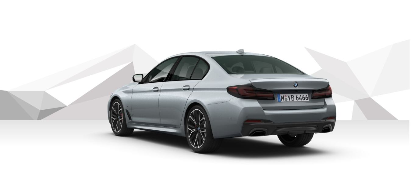 BMW 540d xDRIVE Mpaket - šedá Bluestone metalíza - autoibuy.com