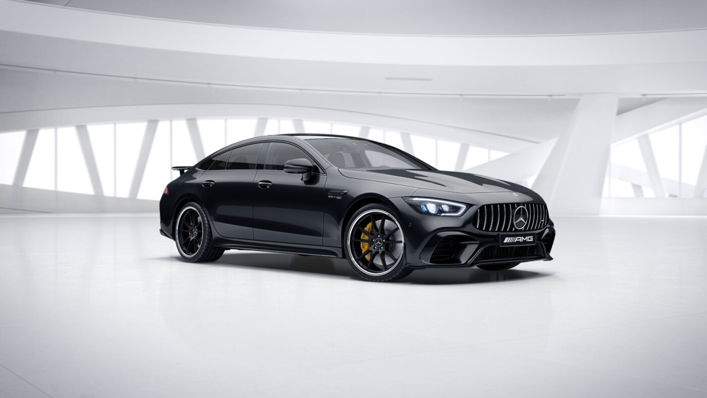 MERCEDES AMG GT 63 S 4MATIC+ 4-DOOR COUPÉ - černá obsidian metalíza