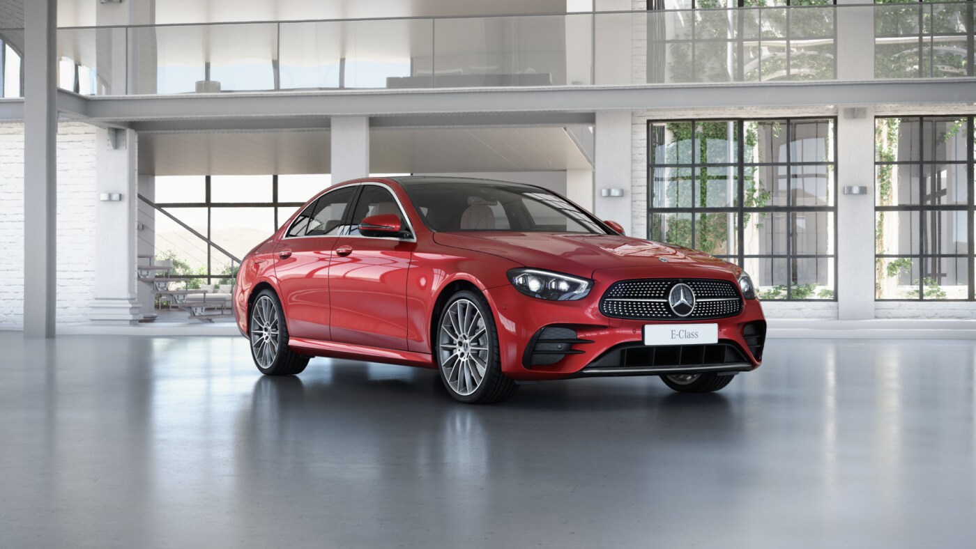 MERCEDES TŘÍDY E SEDAN 400d 4MATIC AMG / AVANTGARDE | nový facelift | novinka 2020 | nové auto | objednání online