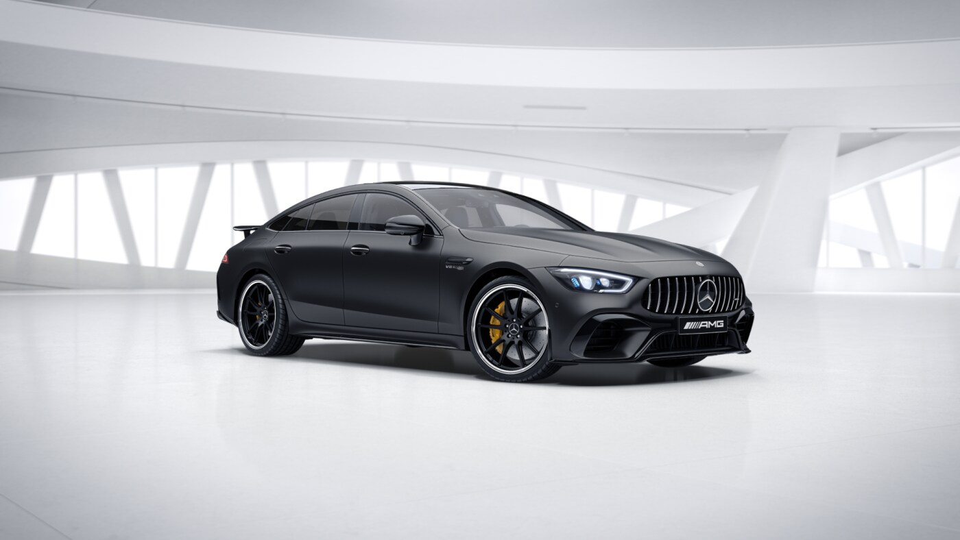 MERCEDES AMG GT 63 S 4MATIC+ 4-DOOR COUPÉ - šedá Graphite magno metalíza