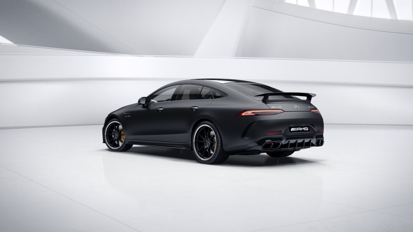 MERCEDES AMG GT 63 S 4MATIC+ 4-DOOR COUPÉ - šedá Graphite magno metalíza