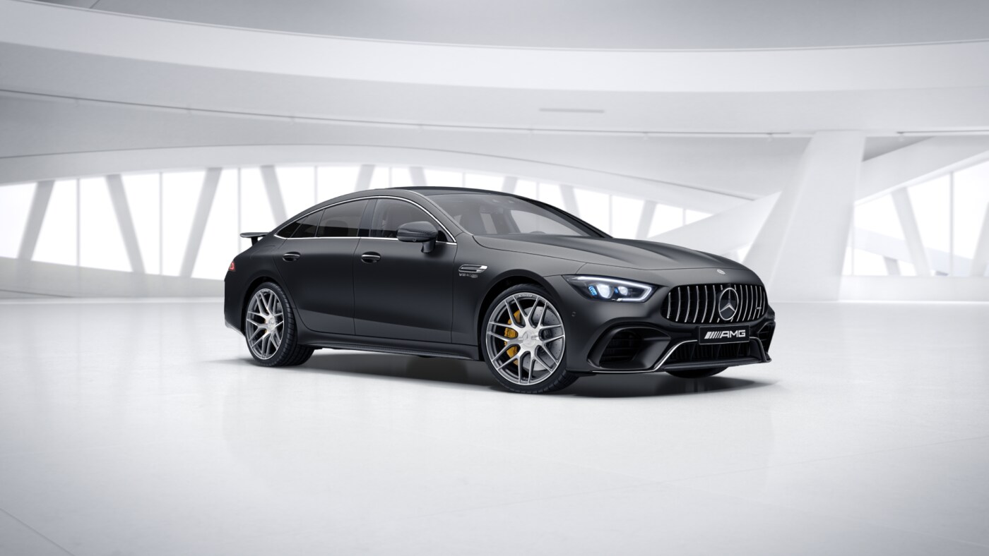 MERCEDES AMG GT 63 S 4MATIC+ 4-DOOR COUPÉ - šedá graphite magno metalíza