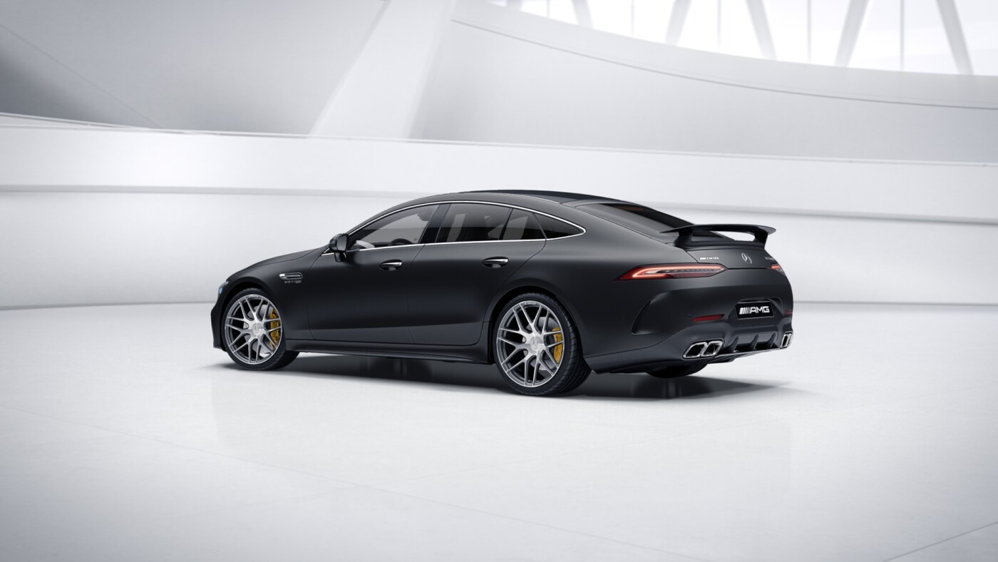 MERCEDES AMG GT 63 S 4MATIC+ 4-DOOR COUPÉ - šedá graphite magno metalíza