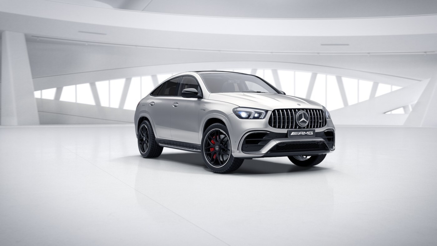 MERCEDES-AMG GLE COUPÉ 63 S 4MATIC+ - stříbrná Iridium metalíza