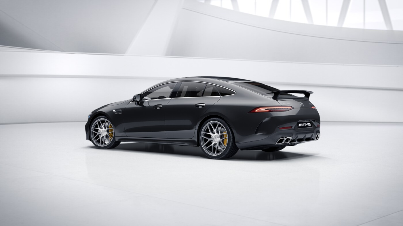 MERCEDES AMG GT 63 S 4MATIC+ 4-DOOR COUPÉ - šedá graphite metalíza