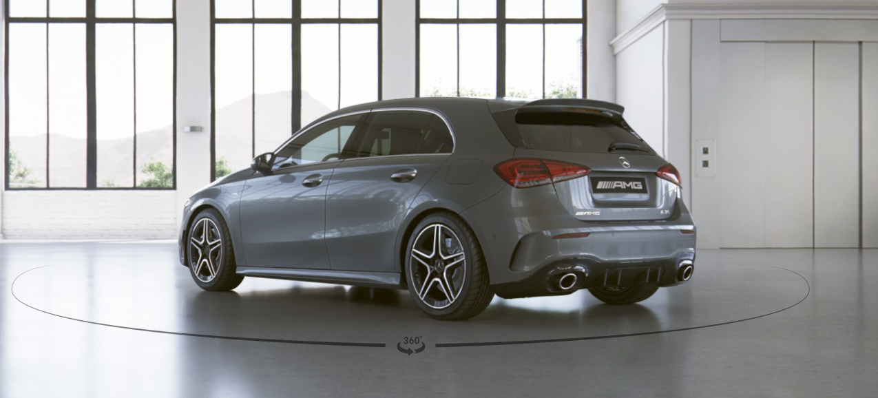 Mercedes-Benz A Hatchback 35 7G-DCT AMG | nový model | městský hatchback | benzin 306 koní | objednání online | super cena