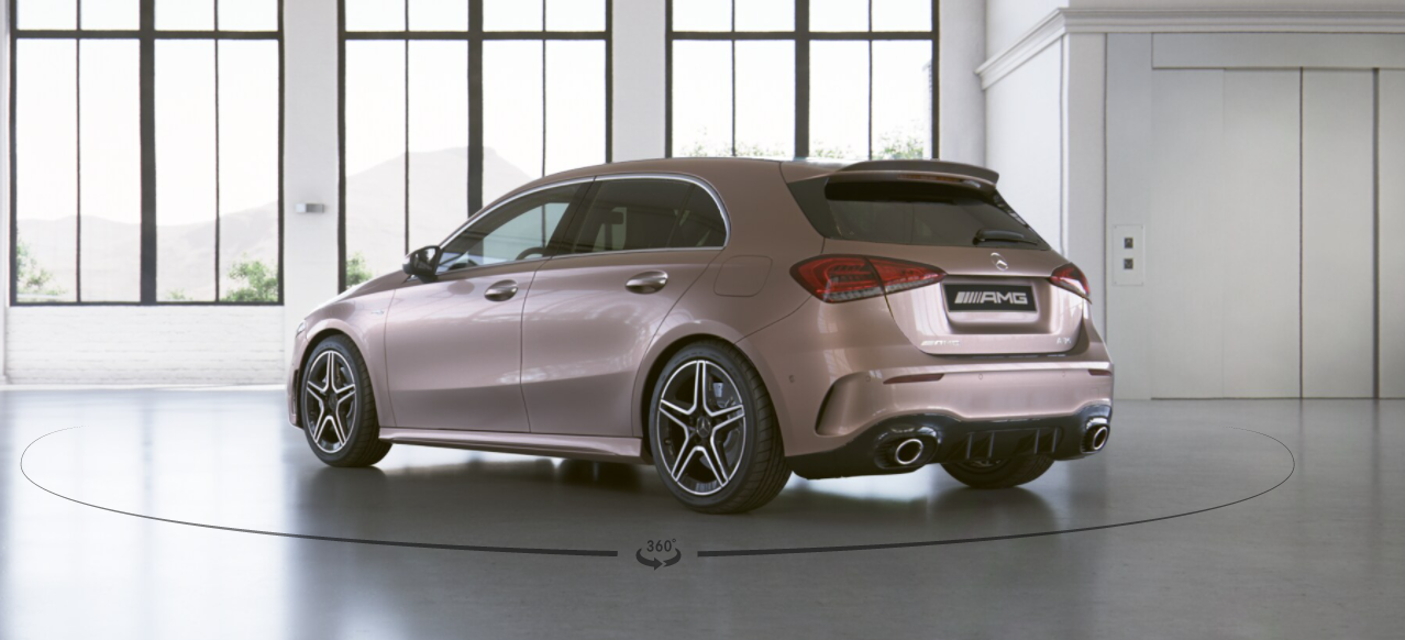 Mercedes-Benz A Hatchback 35 7G-DCT AMG | nový model | městský hatchback | benzin 306 koní | objednání online | super cena