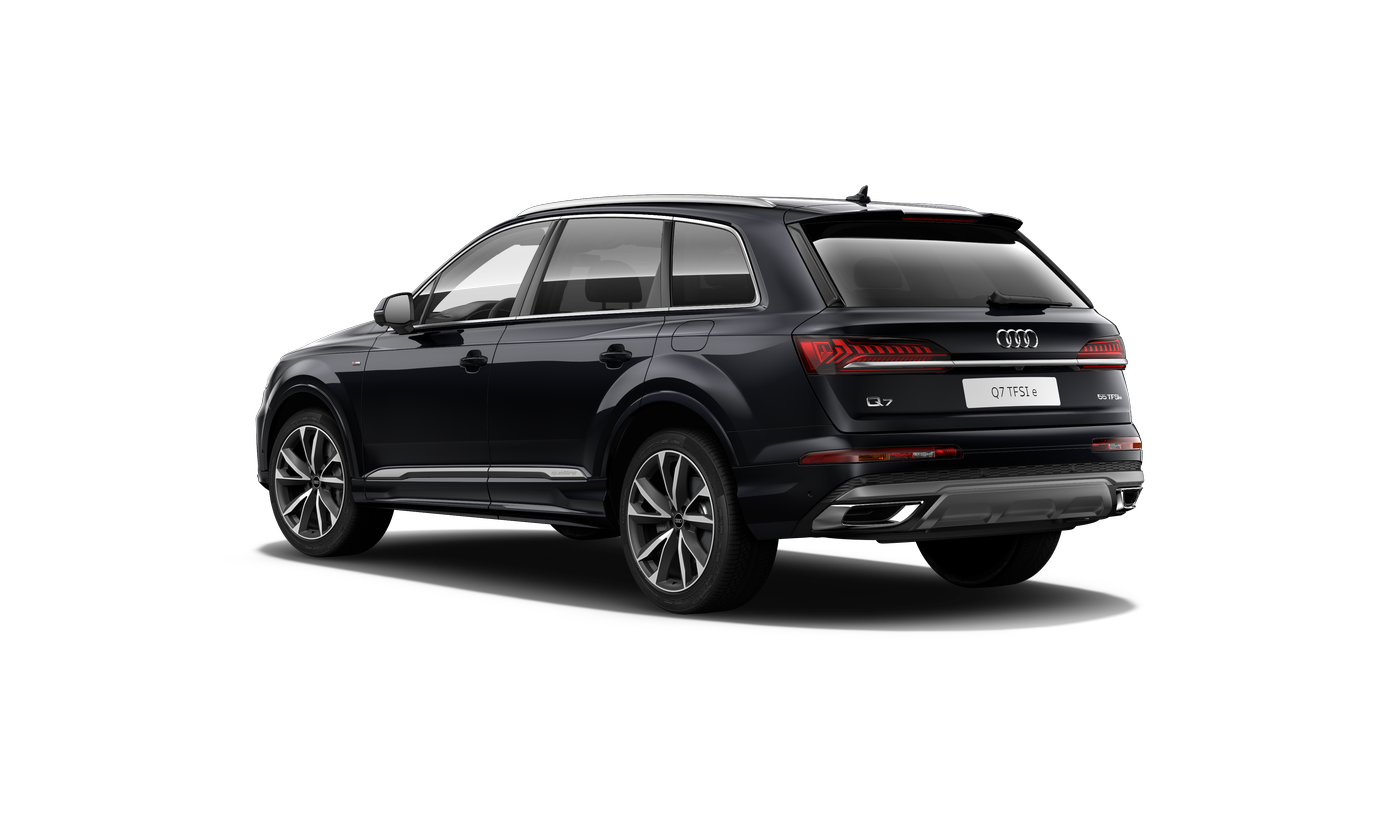 Audi Q7 55 TFSI E HYBRID QUATTRO S-LINE | nový plug-in hybrid | moderní měsktské hybridní SUV | praktická výbava | super cena 1.819.000,- Kč bez DPH