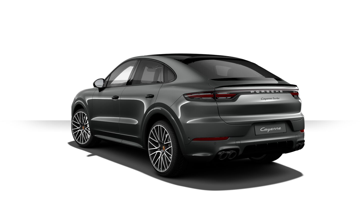 Porsche Cayenne Turbo Coupé | nové auto | super sportovní luxusní SUV coupé | V8 twin-turbo 550 koní | maximální výbava | nákup online | super cena 3.669.000,- Kč bez DPH