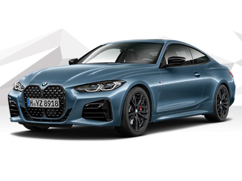 BMW M440i xDrive coupé - modrá metalíza Arctic Race Blue ...