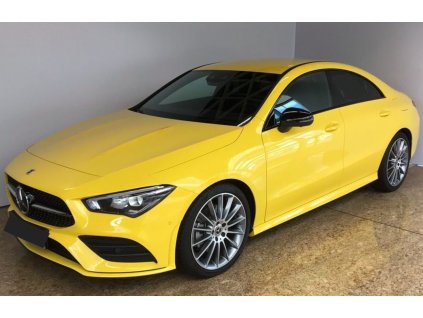 MERCEDES-BENZ CLA COUPÉ 250 7G-DCT AMG - žlutá Sun nemetalicá