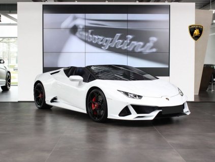 LAMBORGHINI HURACÁN EVO SPYDER 5.2 V10 AWD - bílá Bianco Monocerus metalíza