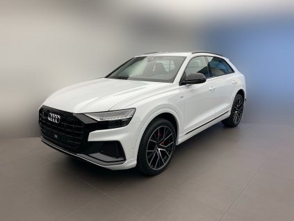 AUDI Q8 50 TDI QUATTRO TIPTRONIC S-LINE - bílá Gletscher metalíza