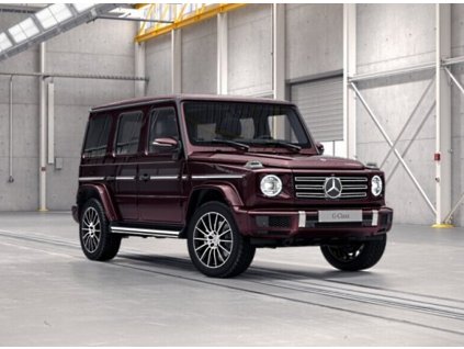 MERCEDES-BENZ G 350d 4MATIC AMG - červená metalíza rubellite