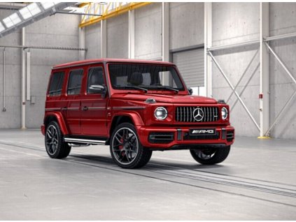 MERCEDES G 63 AMG 4MATIC - červená metalíza hyacinth