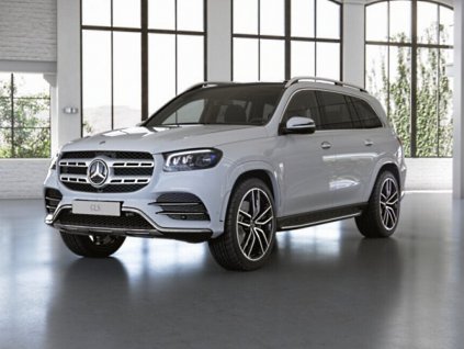 MERCEDES-BENZ GLS 400d 4MATIC AMG - bílá metalíza diamond