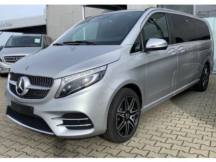 MERCEDES-BENZ V 300d 4matic Avantgarde AMG XL - stříbrná Briliant metalíza