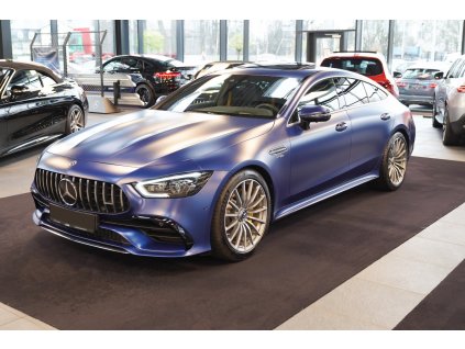 MERCEDES AMG GT 53 4MATIC+ 4-DOOR COUPÉ - modrá magno brillant blue