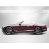 Bentley Continental GTC V8 MULLINER - rudá Cricet Ball metalíza