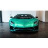 LAMBORGHINI AVENTADOR S  - zelená Verde Ocno metalíza