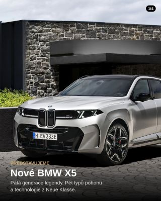 NOVÉ BMW X5. BUĎTE MEZI PRVNÍMI. Objevte novou generaci BMW X5 a zajistěte si přednostní objednání ještě před zahájením...