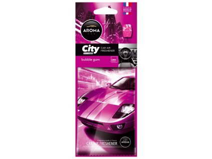 77072 2 osvezovac aroma car city bubble gum