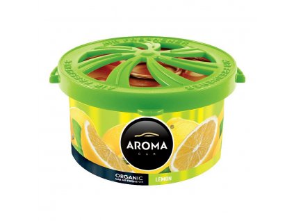 77225 1 osvezovac aroma car organic 40g lemon