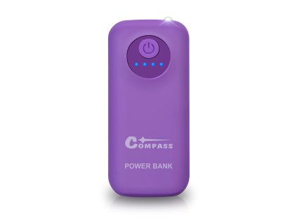 61502 5 power bank 5200mah 30cm kabel