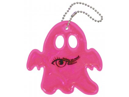 84663 privesek reflexni ghost ruzovy