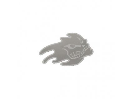 85476 znak head samolepici metal maly