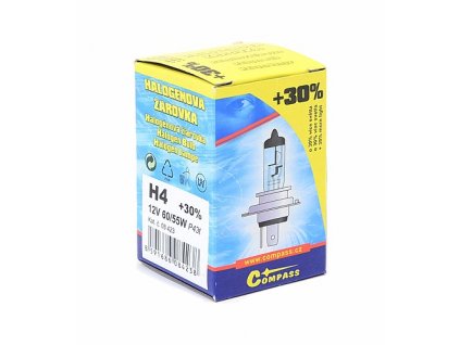 61673 2 zarovka 12v h4 60 55w p43t box flash 30
