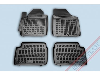Gumové koberce Hyundai i10 2007-2014 se zvýšeným okrajem