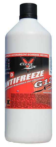 Clean Fox Antifreeze G12, 1L