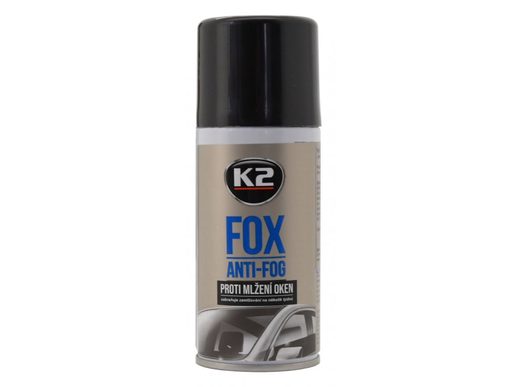 K2 FOX 150ml - přípravek proti mlžení skel