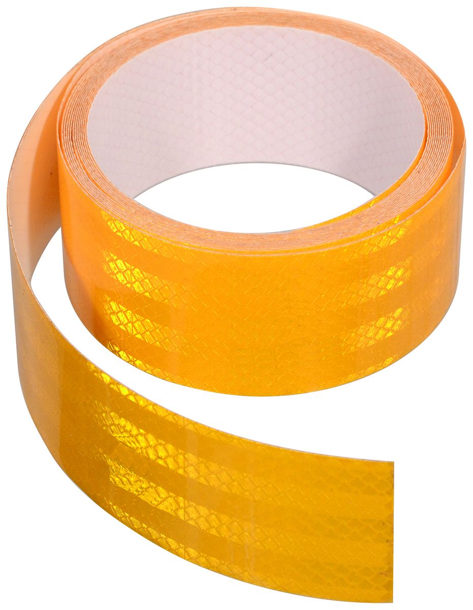 Compass Samolepící páska reflexní 5m x 5cm žlutá (role 5m)