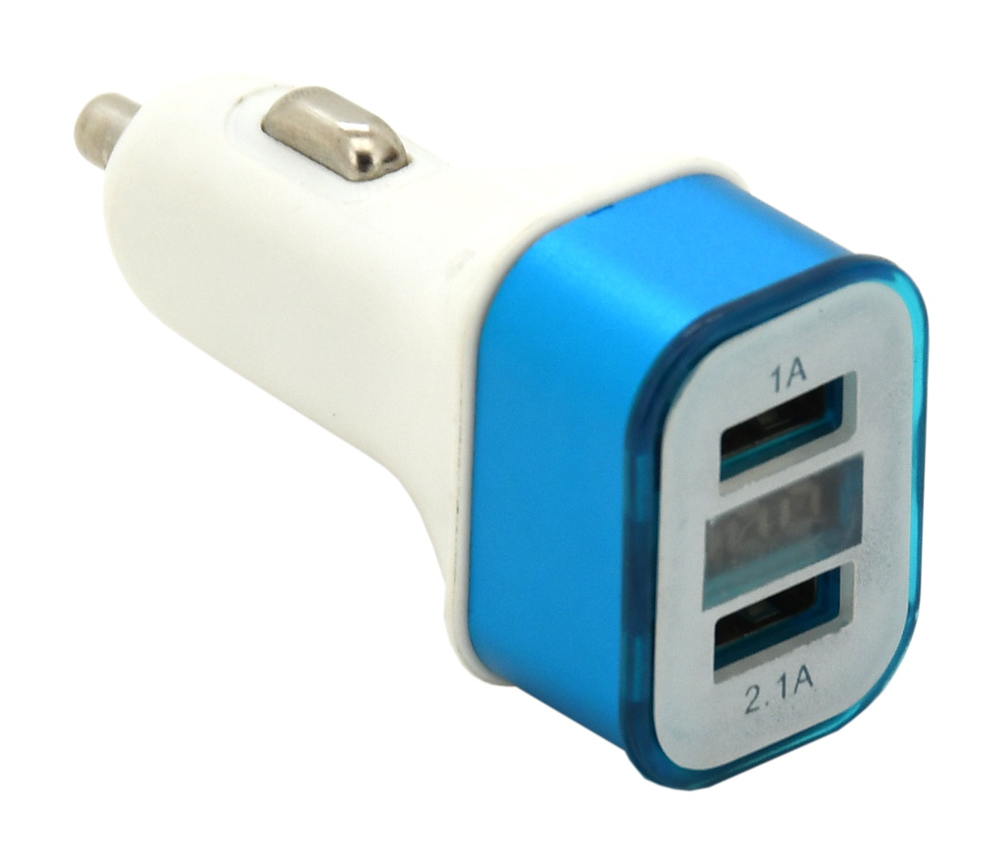 Compass Zástrčka KOMBI - USB, voltmetr, ampérmetr (1,0+2,1A)