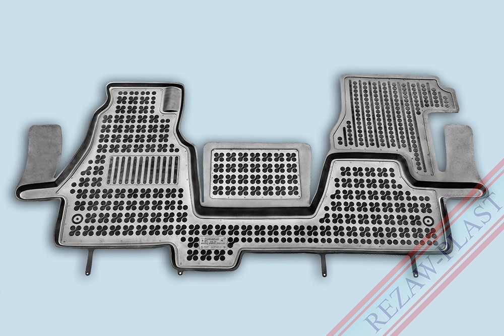 Rezaw Plast Gumové koberce Mercedes SPRINTER I 2000-2006 se zvýšeným okrajem