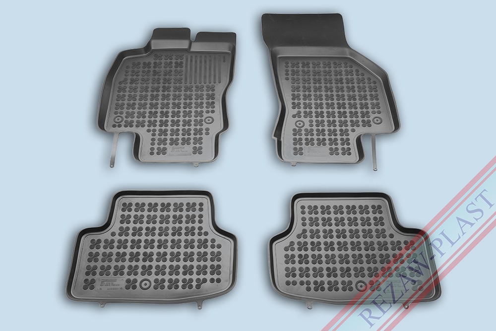 Rezaw Plast Gumové koberce Seat LEON ST 2014- se zvýšeným okrajem