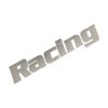 85440 znak racing samolepici metal velky