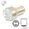 73598 1 zarovka 12led 12v bay15d bila