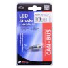 73655 5 zarovka 6 smd led 12v t10 s rezistorem can bus ready bila
