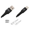 122935 3 datovy a nabijeci kabel speed usb a usb c 480 mb s 1 5m